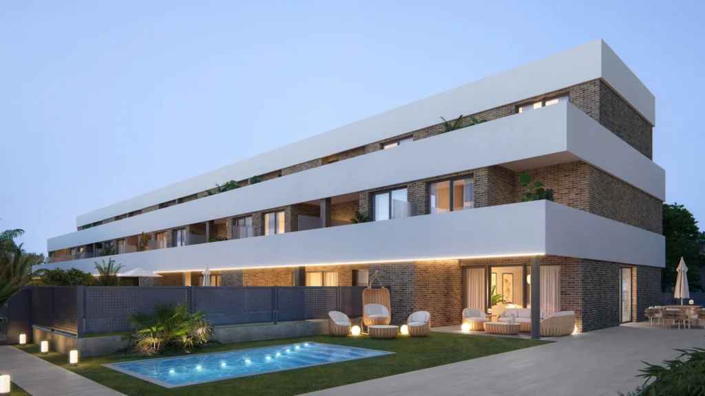 Jardines Aretxabaleta - POSEM Viviendas. Naturaleza, diseño y ciudad en perfecta armonía.